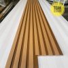 Tấm nhựa lam sóng ngoài trời hai mặt màu gỗ teak