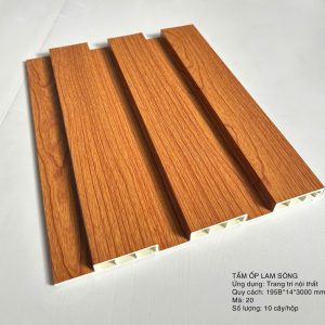 Tấm ốp lam sóng giả gỗ - mã 20