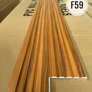 Tấm ốp lam sóng nhựa PVC 5 sóng trong nhà - mã F59