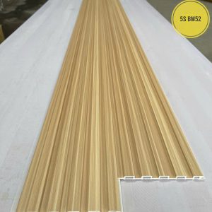 Tấm ốp tường lam sóng trong nhà 5 sóng - Mã BM 52